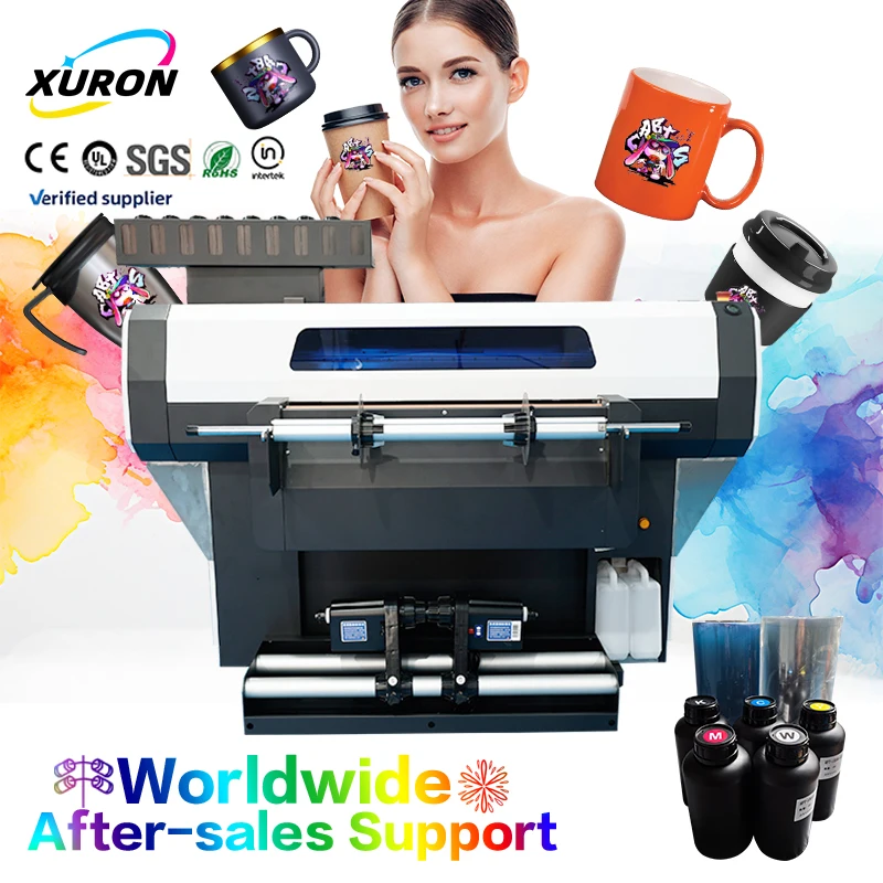 MultiLayer Printing Fully Automatic UV DTF Printer 300mm New Multifunctional Vendor Designed Complex Designs Manufacturing