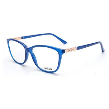 Fashion Transparent Acetate Presbyopic Glasses Polycarbonate Square Unisex Reading Glasses Anti Blue Custom Logo