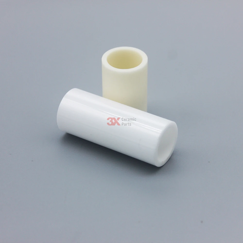 Corundum Tubes / Ceramic Protection Sleeve For Protecting Thermocouple
