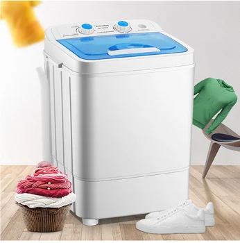 Wholesale 7kgs single tub plastic Tub Laundry Washer portable electric clothes shoe washer washing machine