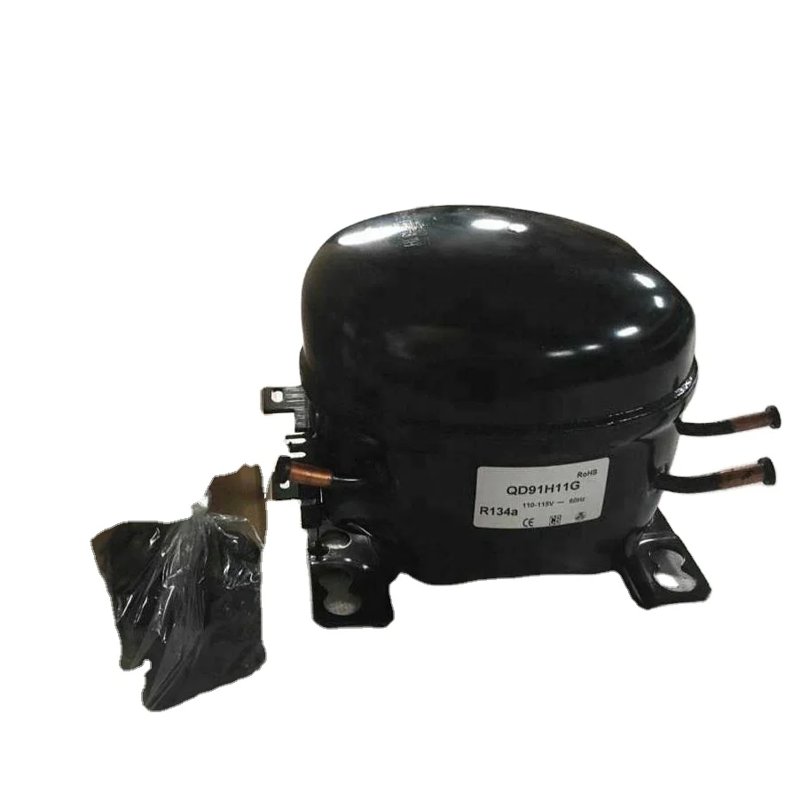 1/5HP Refrigerant Refrigerator Parts Refrigeration Compressor Unit for Freezer Refrigerator Cooling System