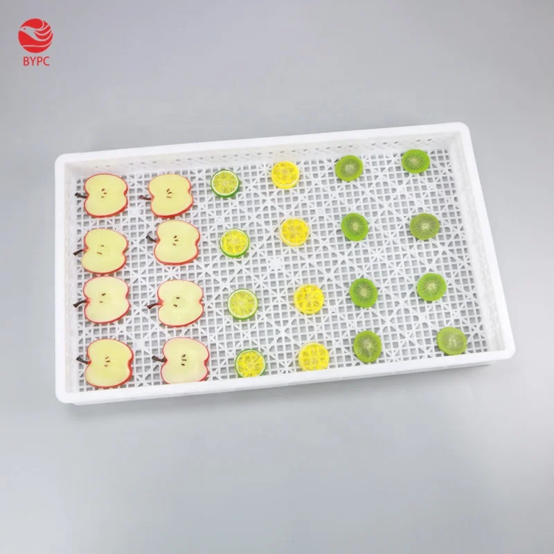 Hot Selling Customized Color Stackable Plastic Drying Tray for Sea Cucumber / Sea Salt / Sea Urchin
