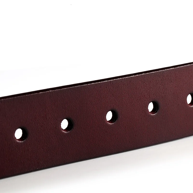 Stylish Retro Japanese Style Pin Buckle Leather Belt for Men