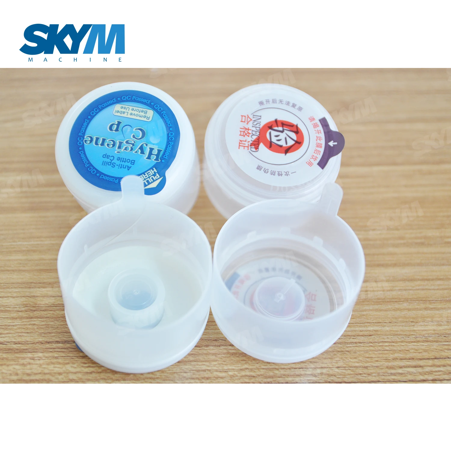 Non-Spill One Time Use Disposable Plastic Jar Lid 5 Gallon 20 Liters  Mineral Drinking Water Bottle Caps - China 55mm Gallon Cap and Gallon Bottle  Cap price