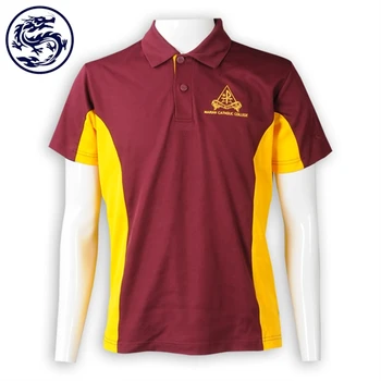 RPET Fabric SEDEX Custom Summer School Sports Uniform Unisex Polo Shirt for Primary School Boys and Girls