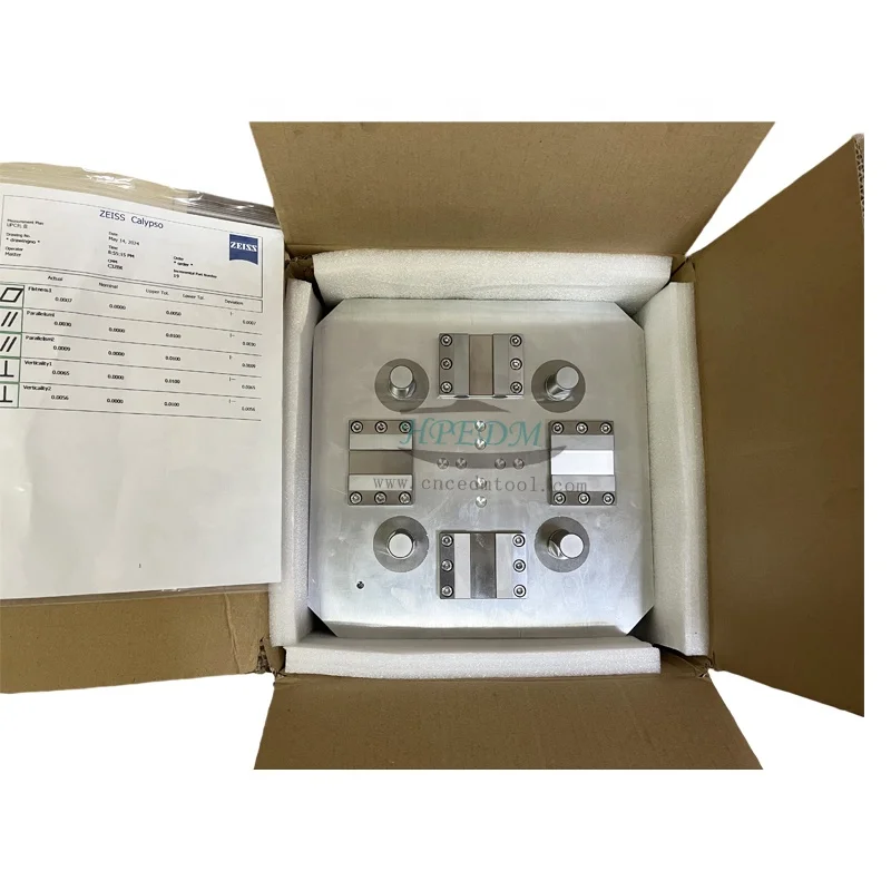 【美品】ELPA CMS-HM72 HPEDM ER-107472 Erowa UPC Aluminum Pallet for CNC Milling