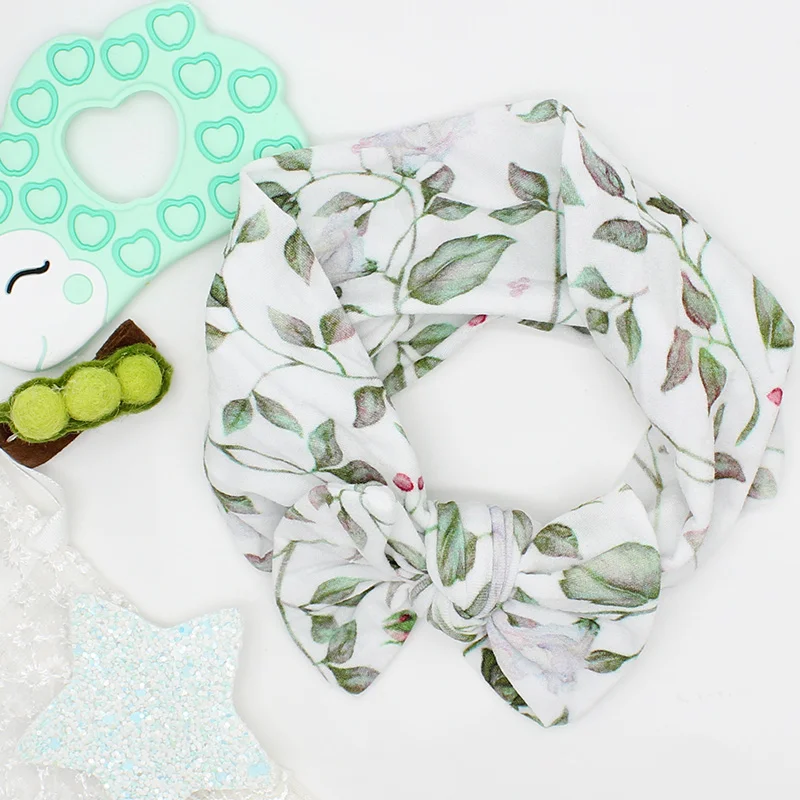 Узел для малышей и девочек постарше с бантом женские аксессуары волос различный цвет эластичная повязка на голову ручной работы; Детская лента волос;