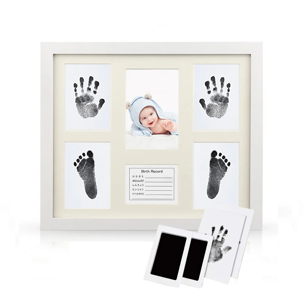 Baby Footprint Handprint Ink Pads Kits for DIY Photo Frame Accessories Baby  Pet Cat Dog Paw Prints Souvenir