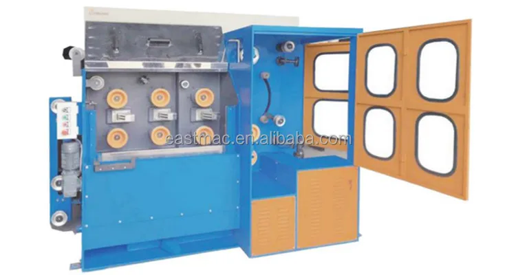 Hot sale Saw Wire Drawing  Machine for steel wire series with  double Frequency  converters  slight slip  good quality