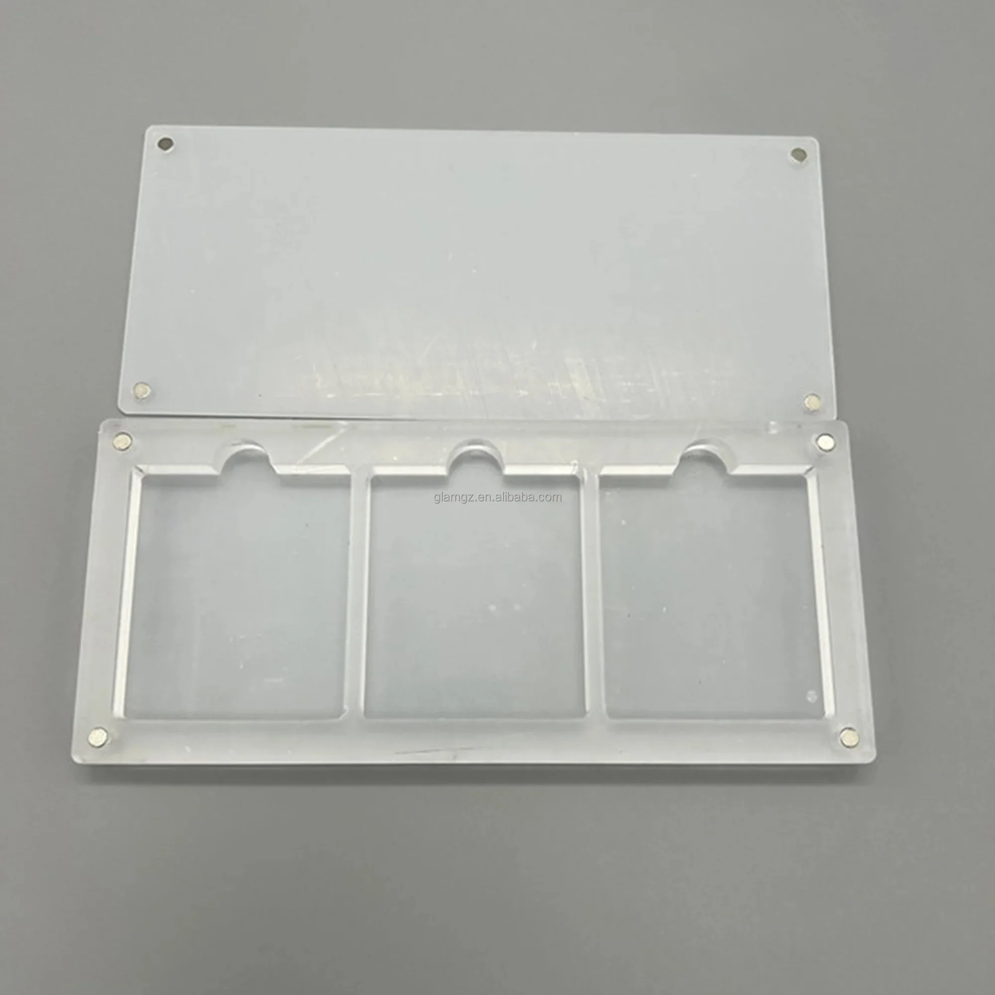 Boîtier De Rangement 14 Cartes Switch / Lite - Étui Acrylique Transparent Avec Aimants