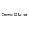 custom 12 letters