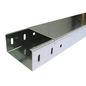 Custom Perforated Cable Trunking Hot Dip Galvanized Steel Trunking ...