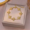 YXC361 Pulsera con patrón de cruz hueca Color dorado