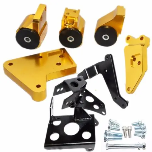 70A Engine Mounts For 92-95 Honda Civic K20 K24 K-Series EG Motor Swap Kit