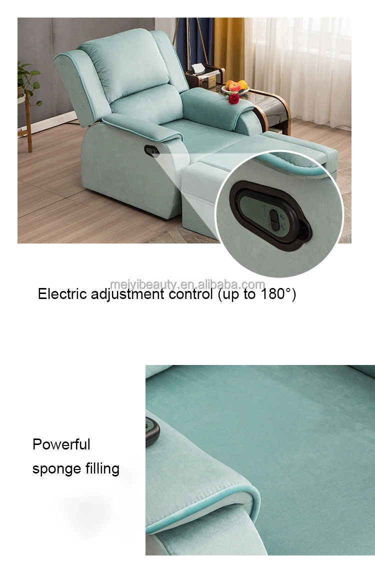 Modern Foot Spa Chair Pedicure Manicure Chair Nail Furniture Set