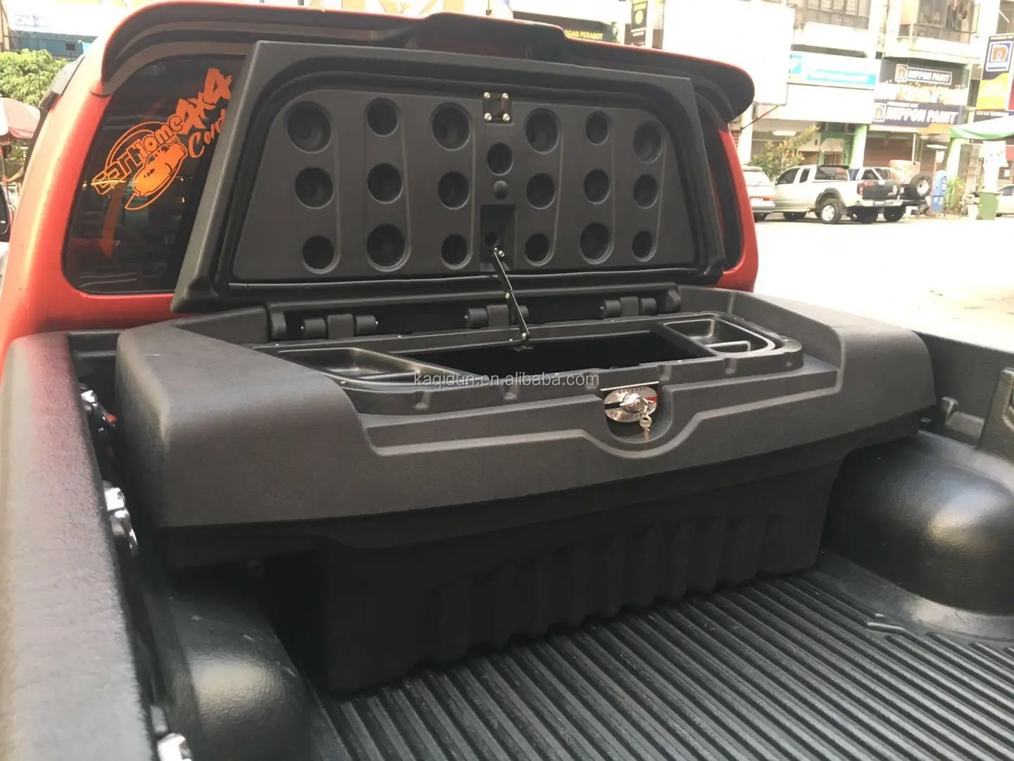 KQD 4x4 Universal Waterproof Luggage Toolbox for Pickup Truck Bed ...