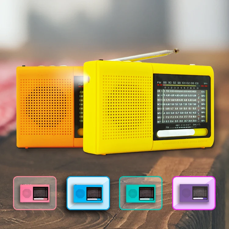 H066U JOC Mini FM Mp3 Player Radio with Rechargeable Battery