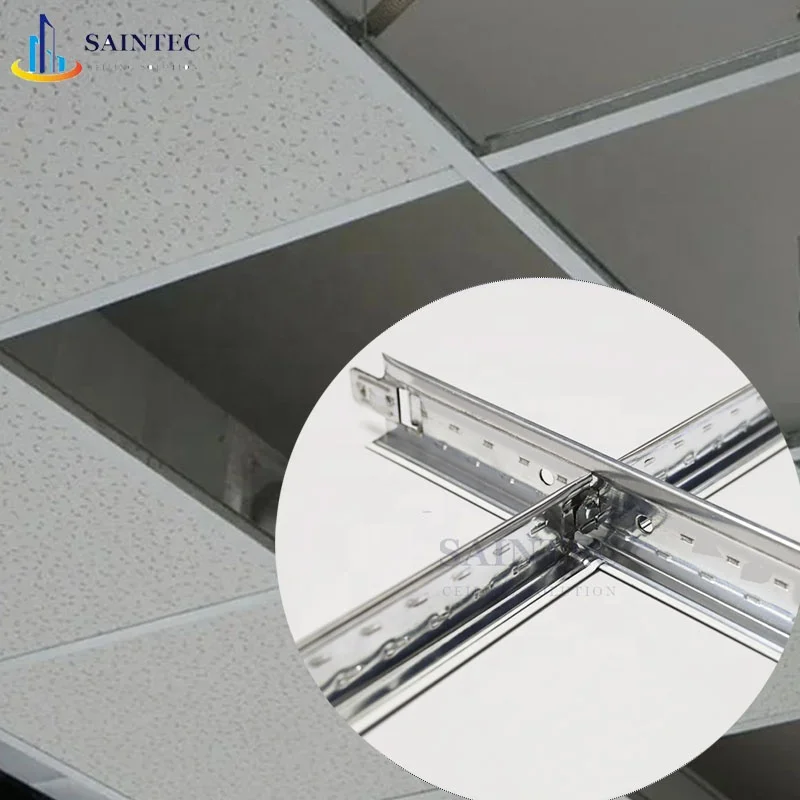 Modern Design Flat Ceiling T Grid Components for False Suspended Ceiling