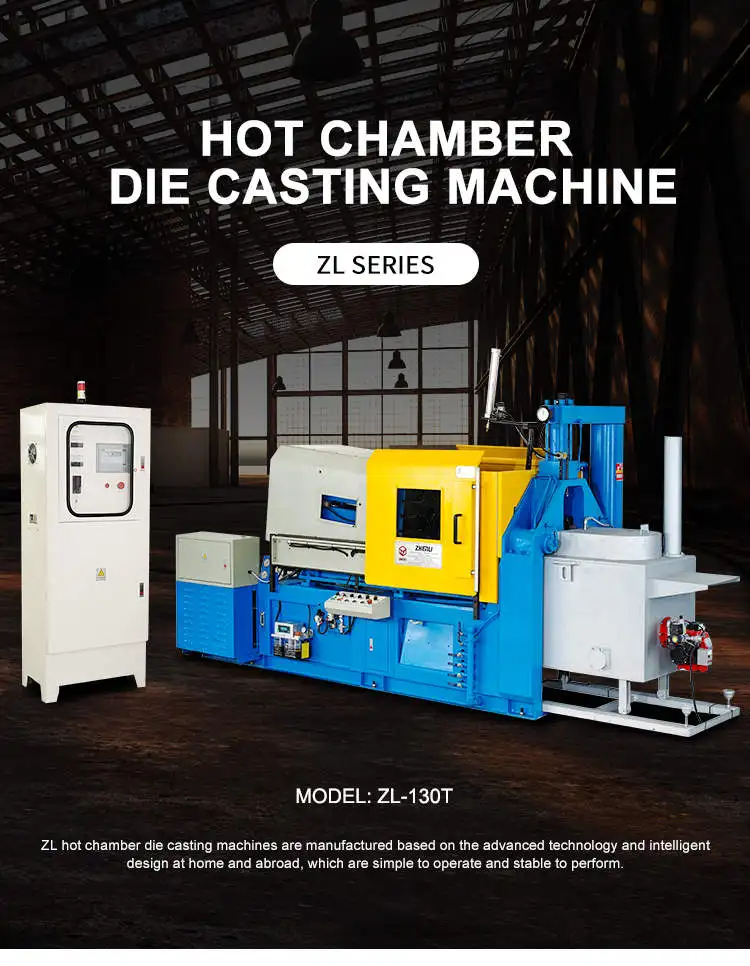 Full Automatic Hot Chamber Die Casting Machine Making Furniture Hardware Fittings supplier