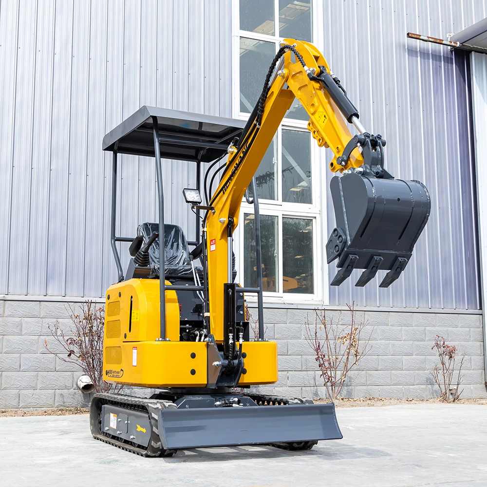 Китайский мини-экскаватор самый маленький землеройный экскаватор тонн горячая