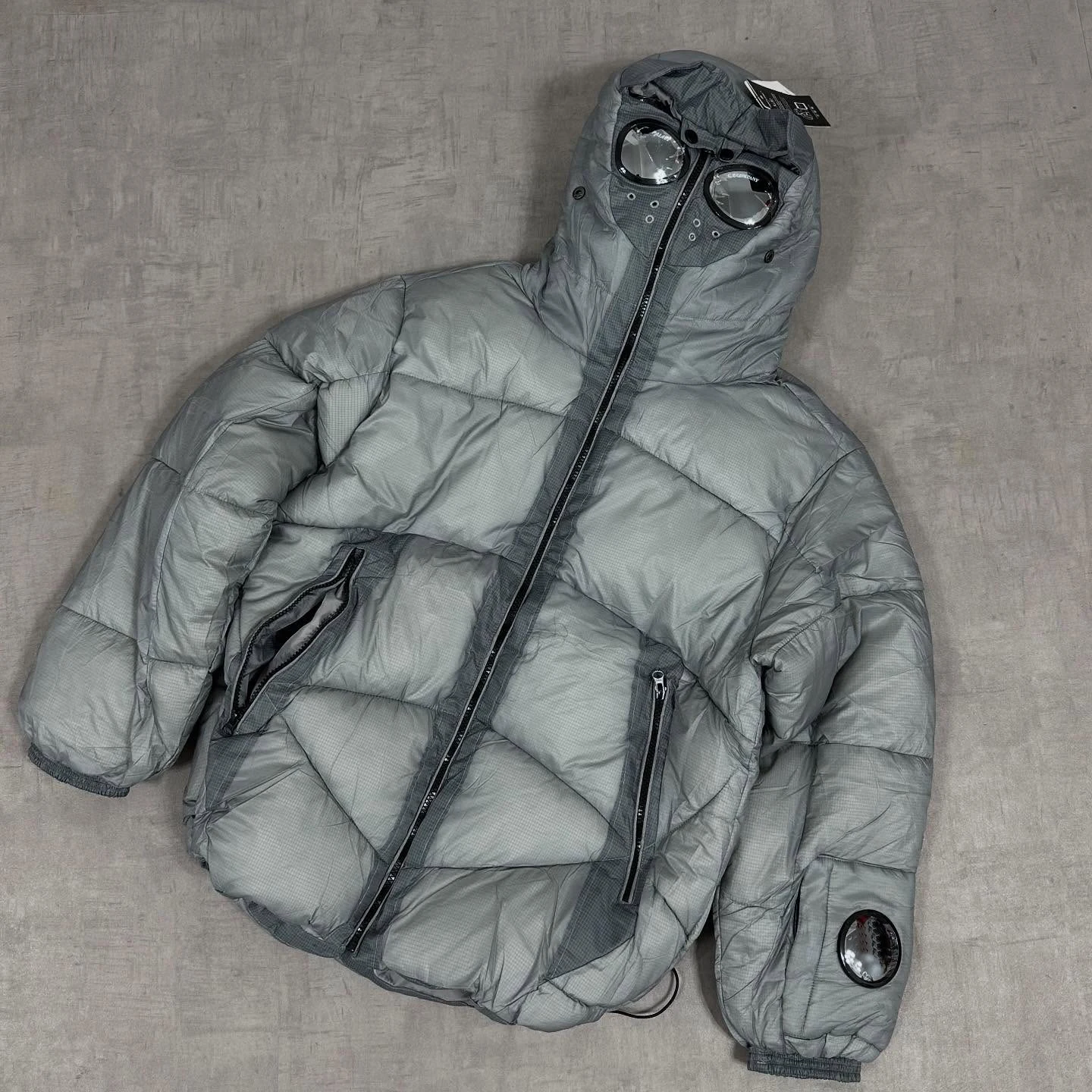 Alpine Adventures Company Men's Casual Winter Jacket Goggle Hood High Quality Waterproof Parka Long Zipper Polyester Material gallery 7