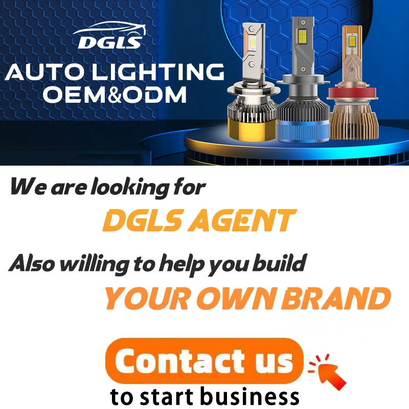 DGLS T13 Led Headlights 400w 40000lm Super Bright T4 Led Headlights H1 H4 H7 H11 Led Headlight Bulb H11 for toyota Innova