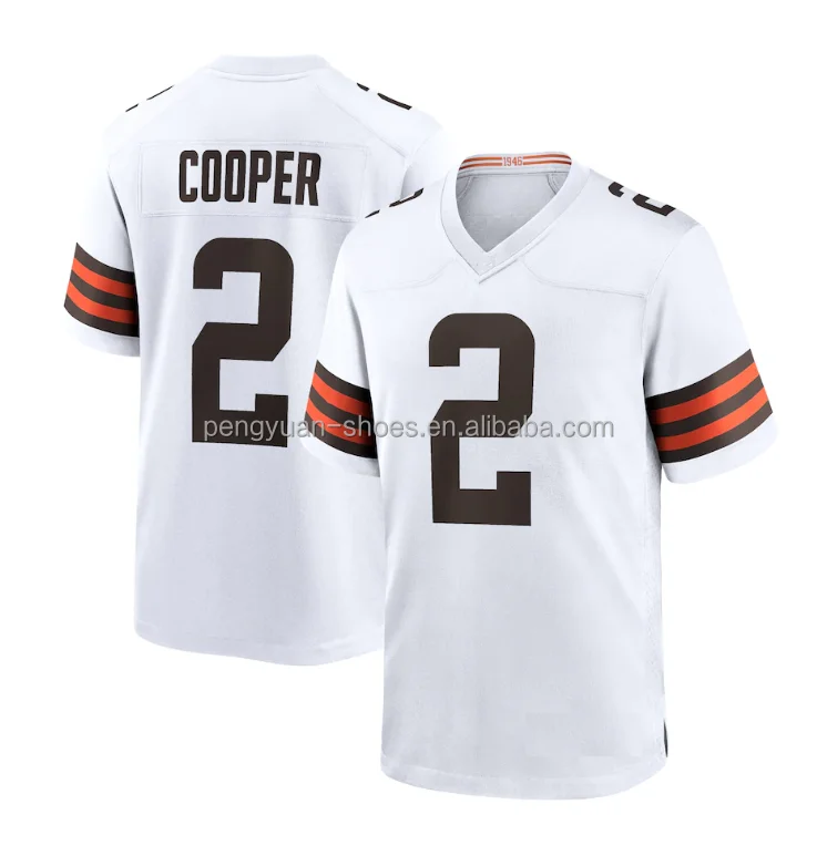 Denzel Ward Cleveland Browns Game-Used #21 White Jersey vs