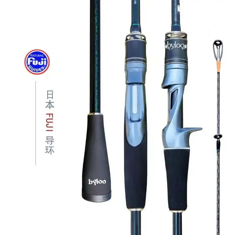 High Quality 1.65m 1.8m 2.1m 2.4m 2.7m Fishing Pole Kit Rod and Reel Combos  Fishing Rod Set(reel Not Included)