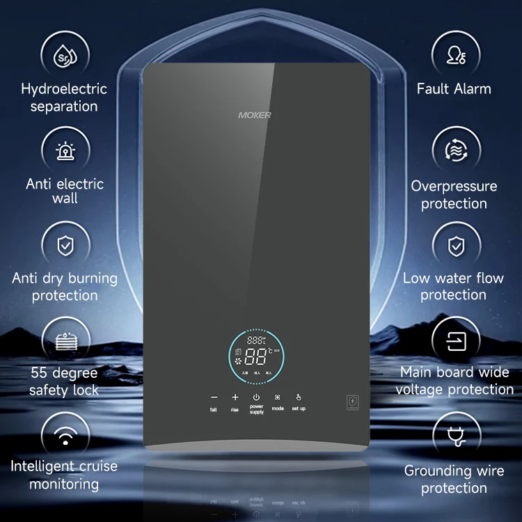 Economic And Reliable Automatic Control Water Heater System Electric