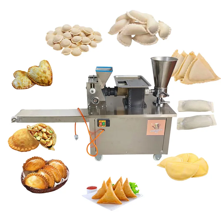 Hot Selling Dumpling Machine Maker,  Factory Supply Dumpling Production Machine, Large Capacity Industrial Dumpling Machine