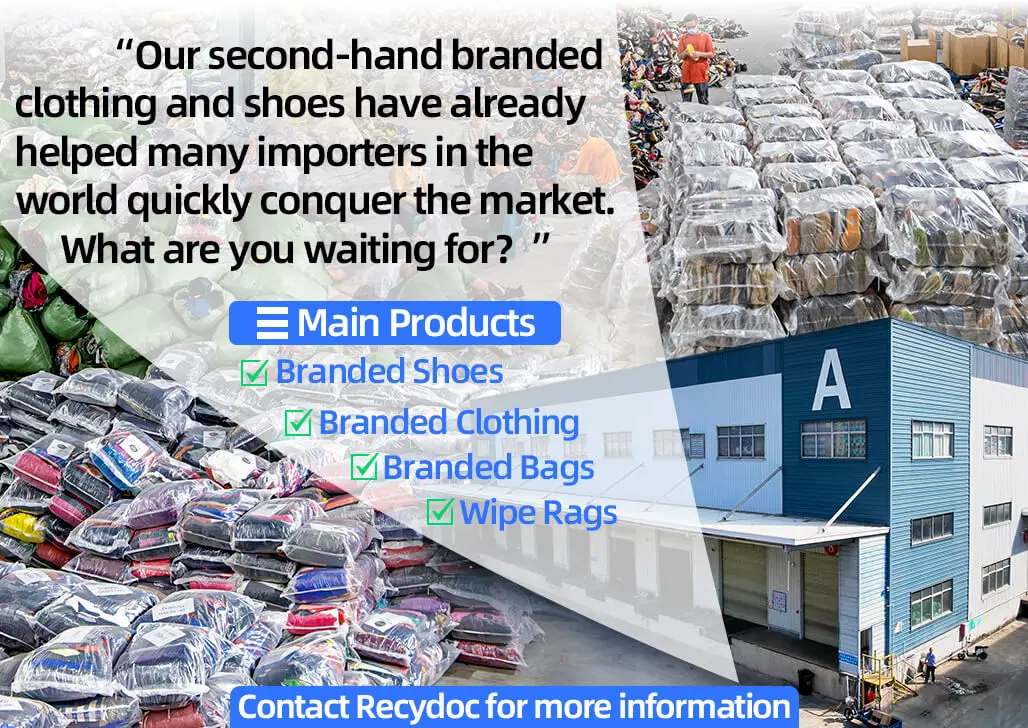 Bulk Second Hand Brand Name Clothes Wholesale Second-Hand