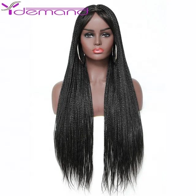 Perruque Synthetique Tressee Africaine Pour Femmes Et Filles Tresses De Haute Qualite 28 Pouces De Long Avec Cheveux De Bebe Vente En Gros Buy Gros 28 Pouces Caisse Longue Tresse Perruque Tresses Avec Bebe Poils