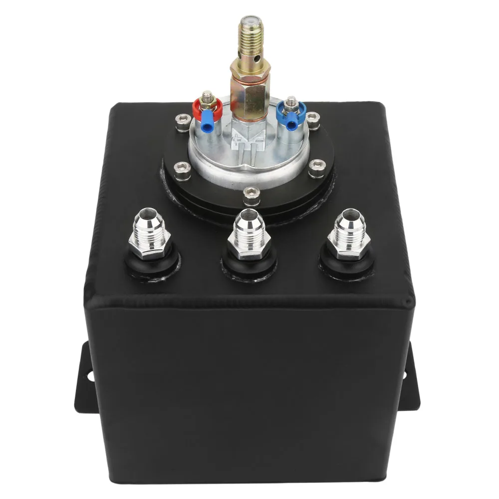 Kyostar Universal 2L Aluminum Fuel Surge Tank Kit With 044 Fuel Pump Engine Parts