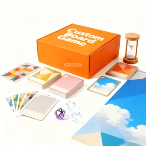 Supplier Wholesale Custom Printing Design High Quality Family Board Games for Adults and Children