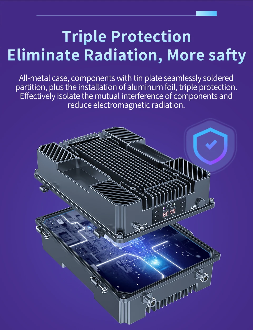 How To Fix Weak Cell Phone Signal Mobile Gsm Repeater Long Range Cell