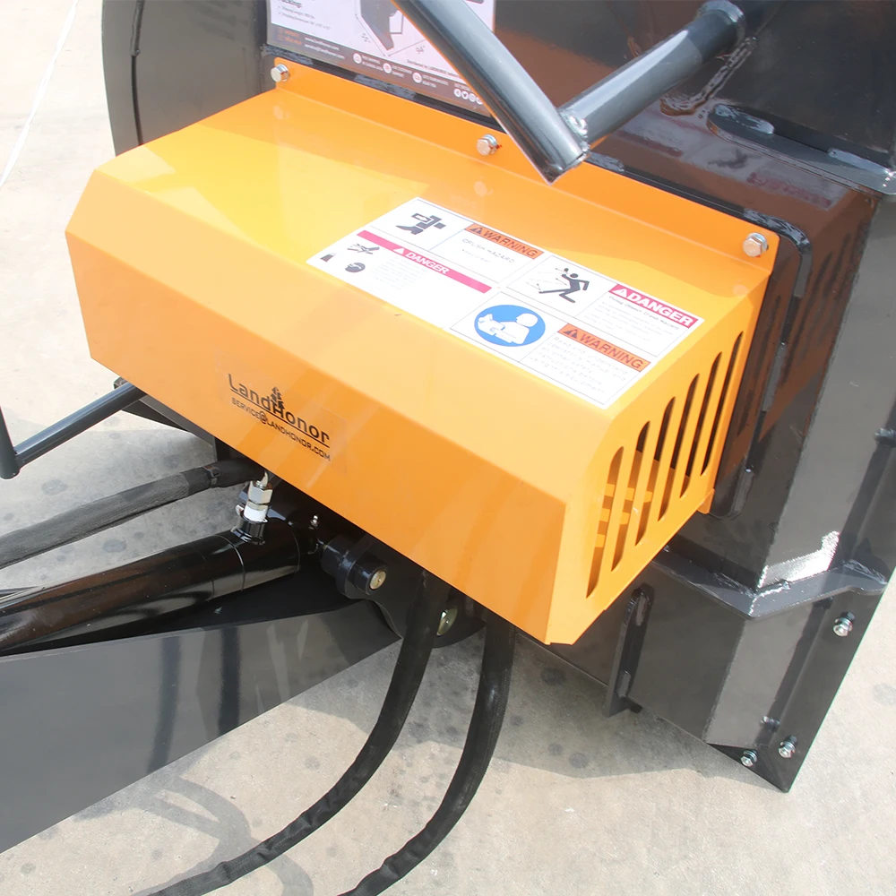 Brush Mower Skid Steer Attachment Rotary Disc Mulcher Hydraulic ...