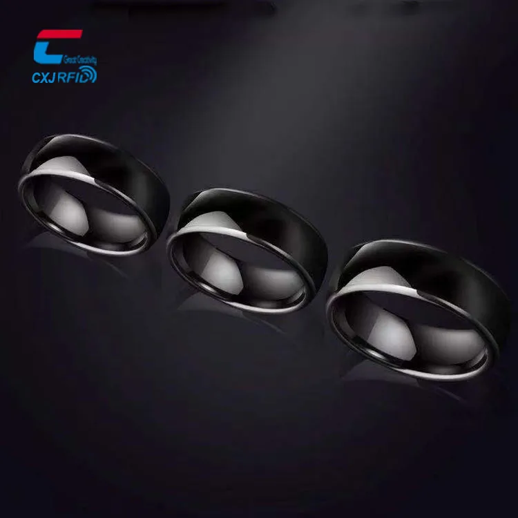 Factory Direct Sell Payment Social Access Control NFC HF /LF Smart Ring RFID Chip Connected Ring