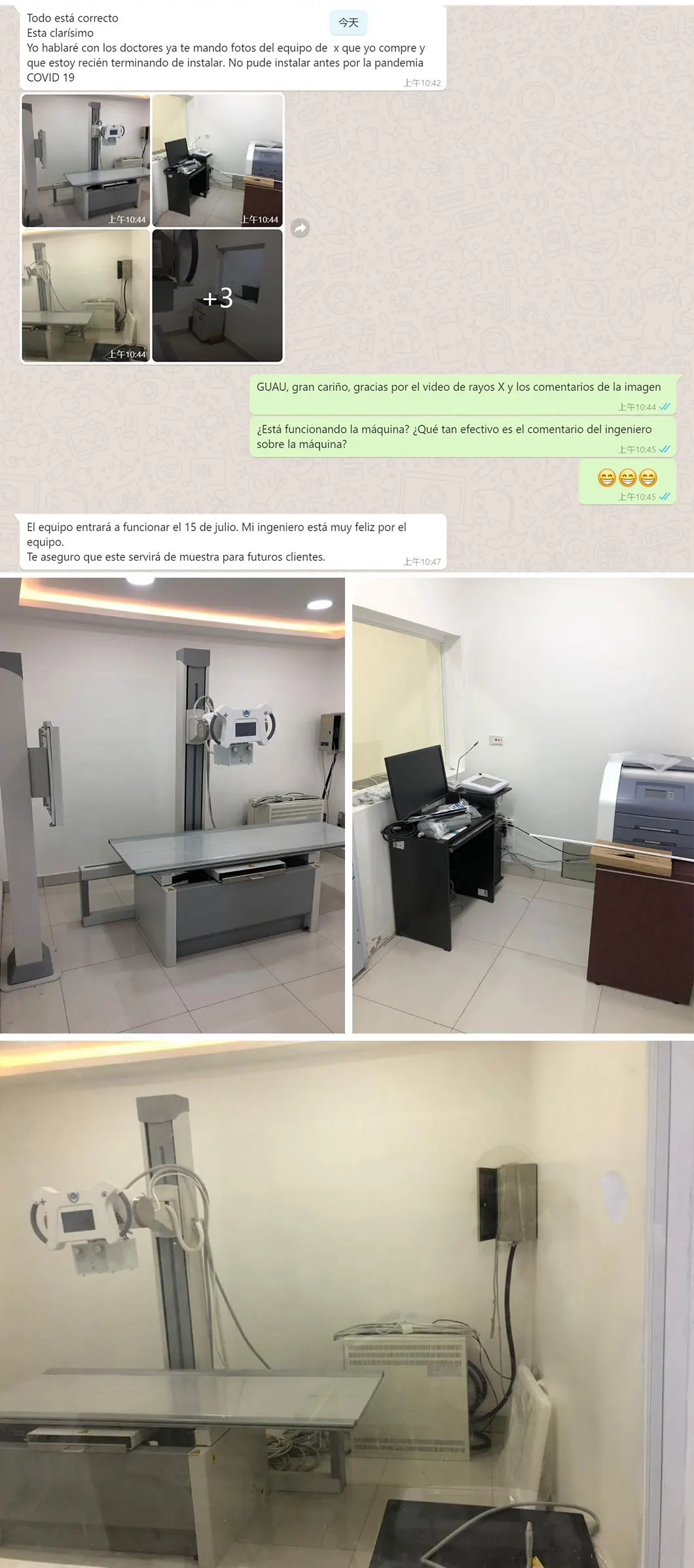 Portable Digital 4KW 60mA Radiology Dog Cat Horse Veterinary X Ray Machine for Animals details