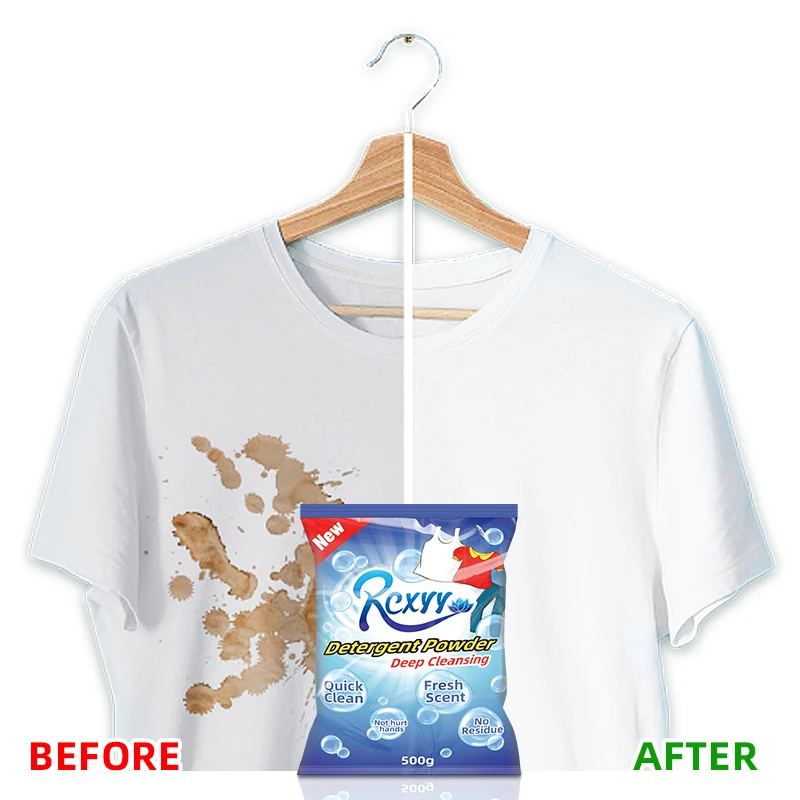 New arrival 500g eco foam wash washing powder for clothes