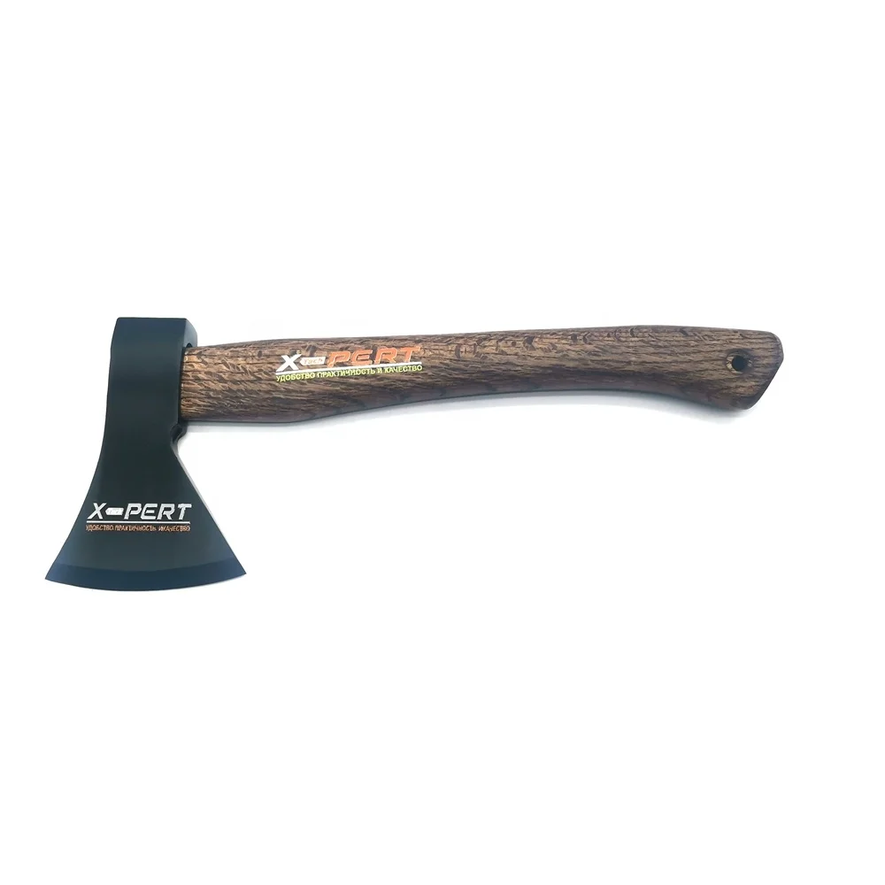 German Type Sharp Carving Axe Forged Steel Hatchet Wooden Handle Hatchet Axe with Wooden Handle