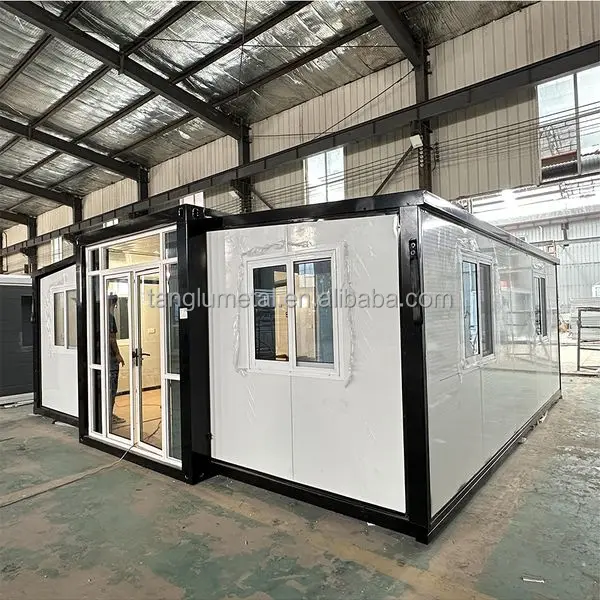 Modular Foldable Portable Container House Prefab with 2 Bedroom Plans Expand Shipping Container Home