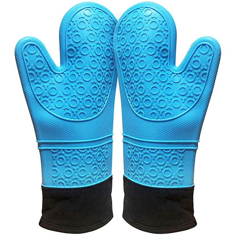 Silicone Oven Mitt Baking Gloves MOQ 50PCS