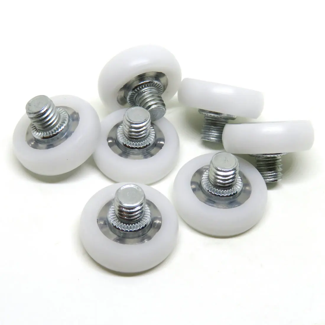 4 Stück Kunststoff-Kugellager POM – 6200 10x30x9 Mm, Glaskugel, Nylonkäfig