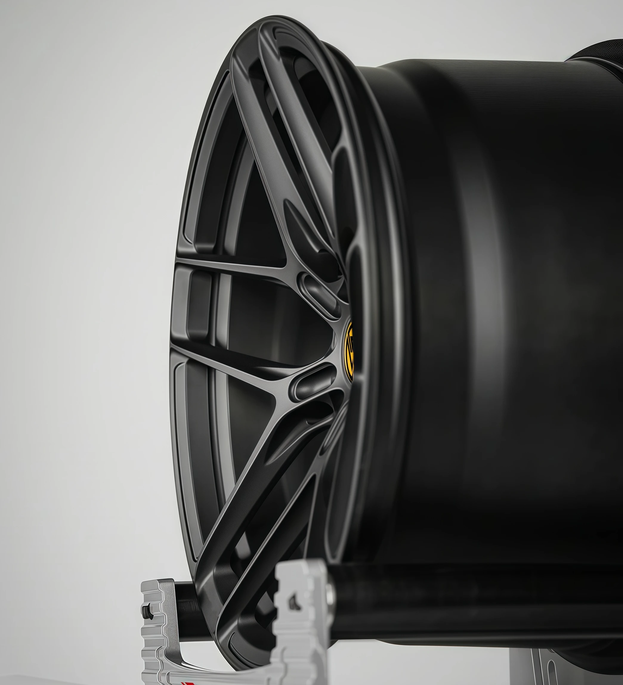 XINLAI Custom Deep Concave Matte Black 1-Piece Aluminum Alloy Wheels 5x120.3 5x1085x13018-22Inch Forged Rims for E60 E30 E46 - Image 2