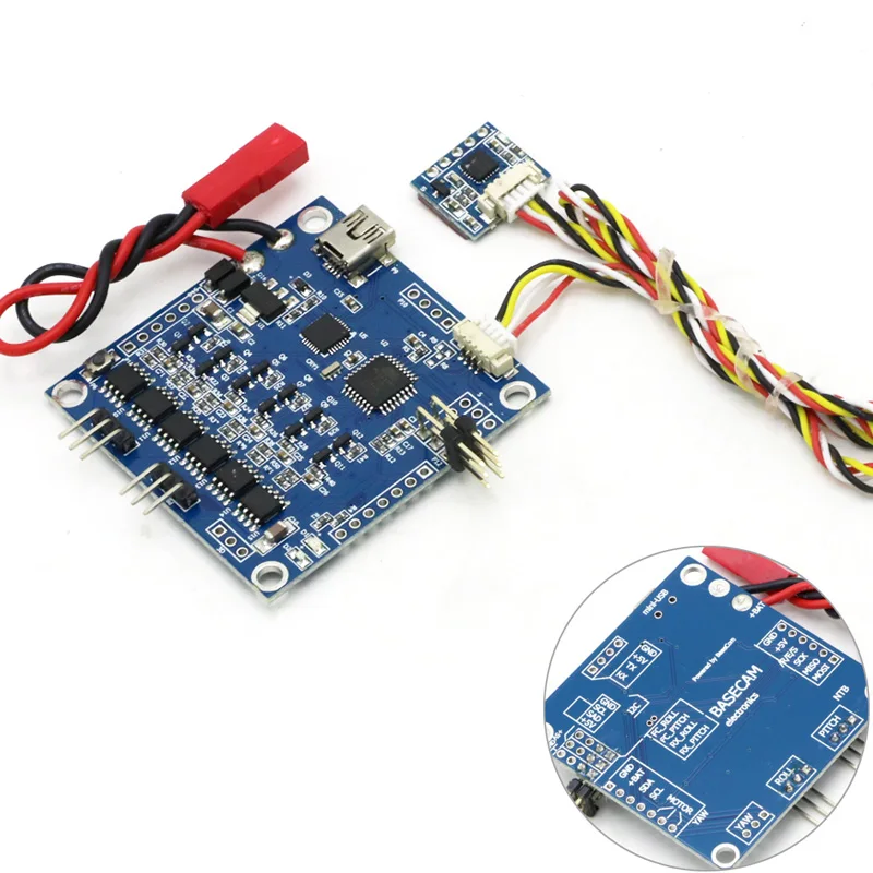 Bgc 3.1 Control Board mos dos-eje brushless Gimbal Controller para FPV 