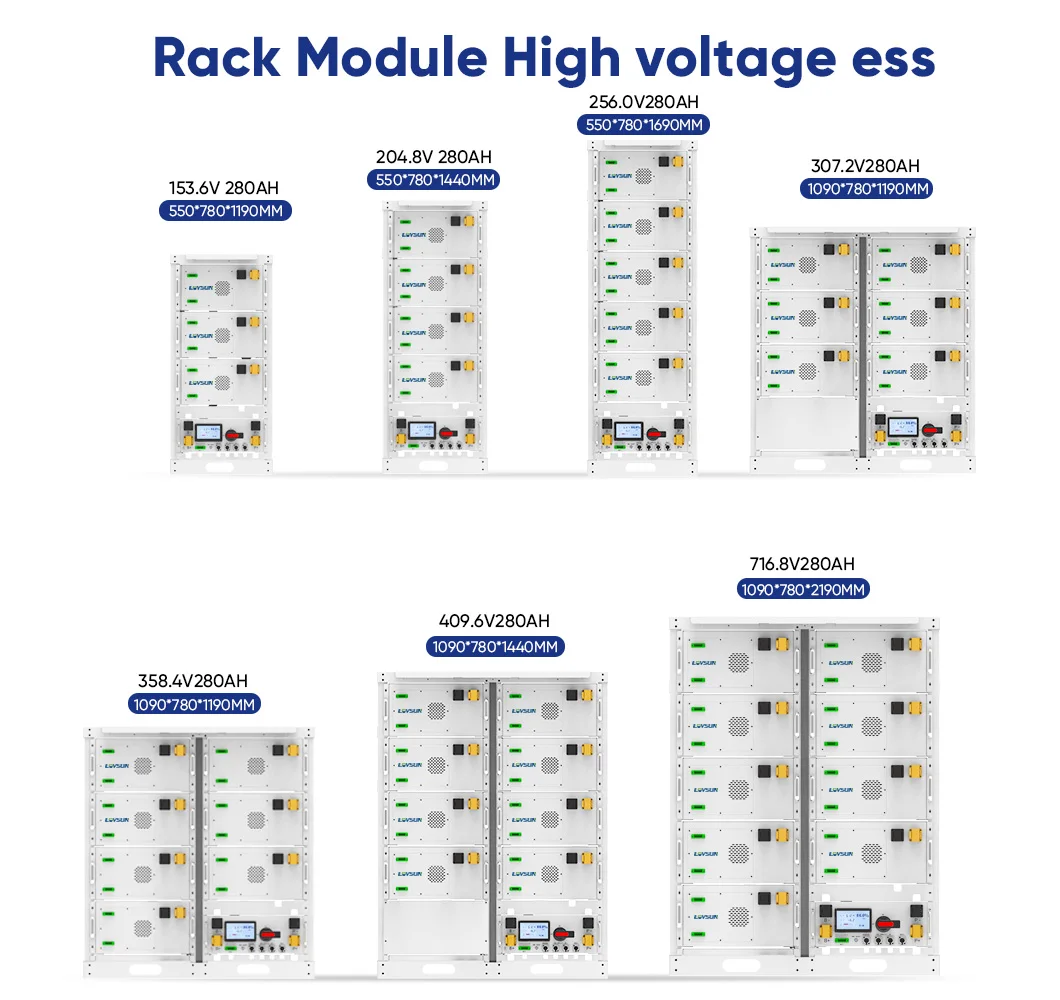 High Voltage 50kWh 100kWh 500kWh 1MWh LifePO4 Energy Storage Battery Pack With REPT LifePO4 Battery Cell supplier