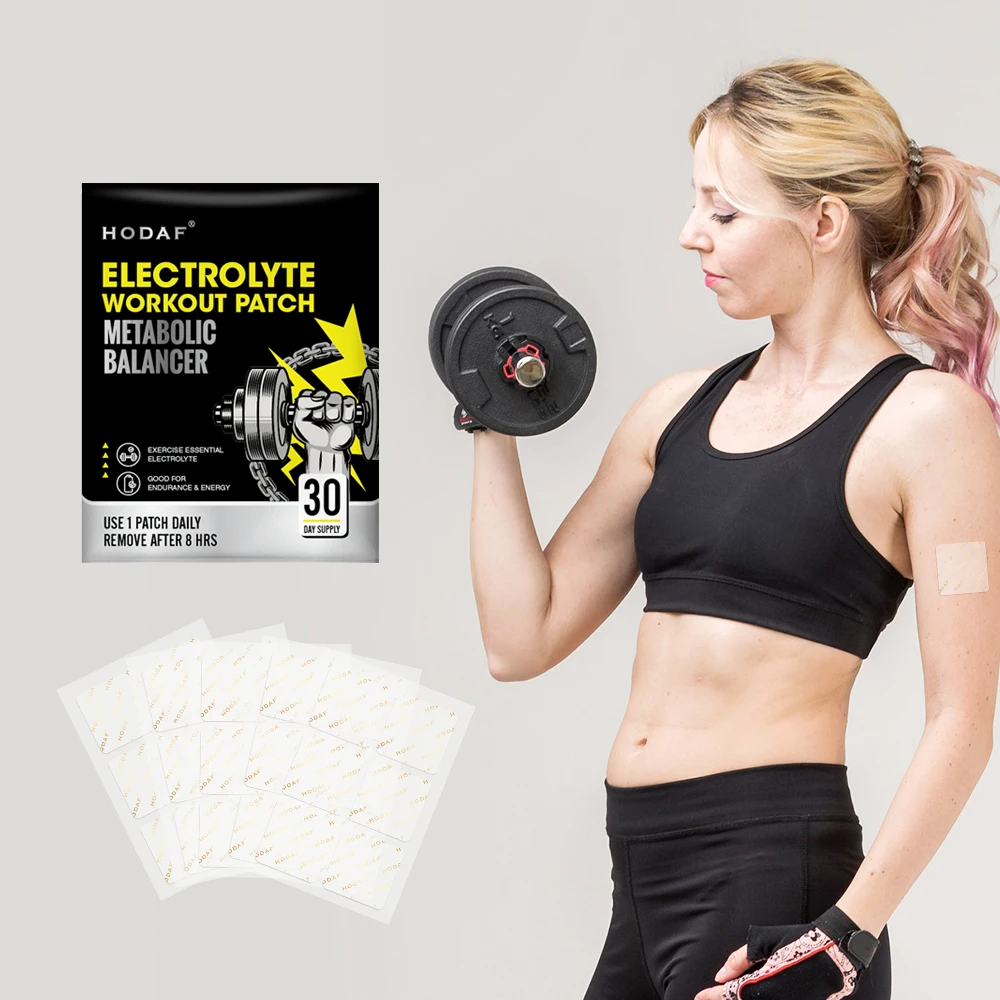 Transdermal Absorbing Patch Electrolytes Supplement for Men and Women Hydration Energized Patch