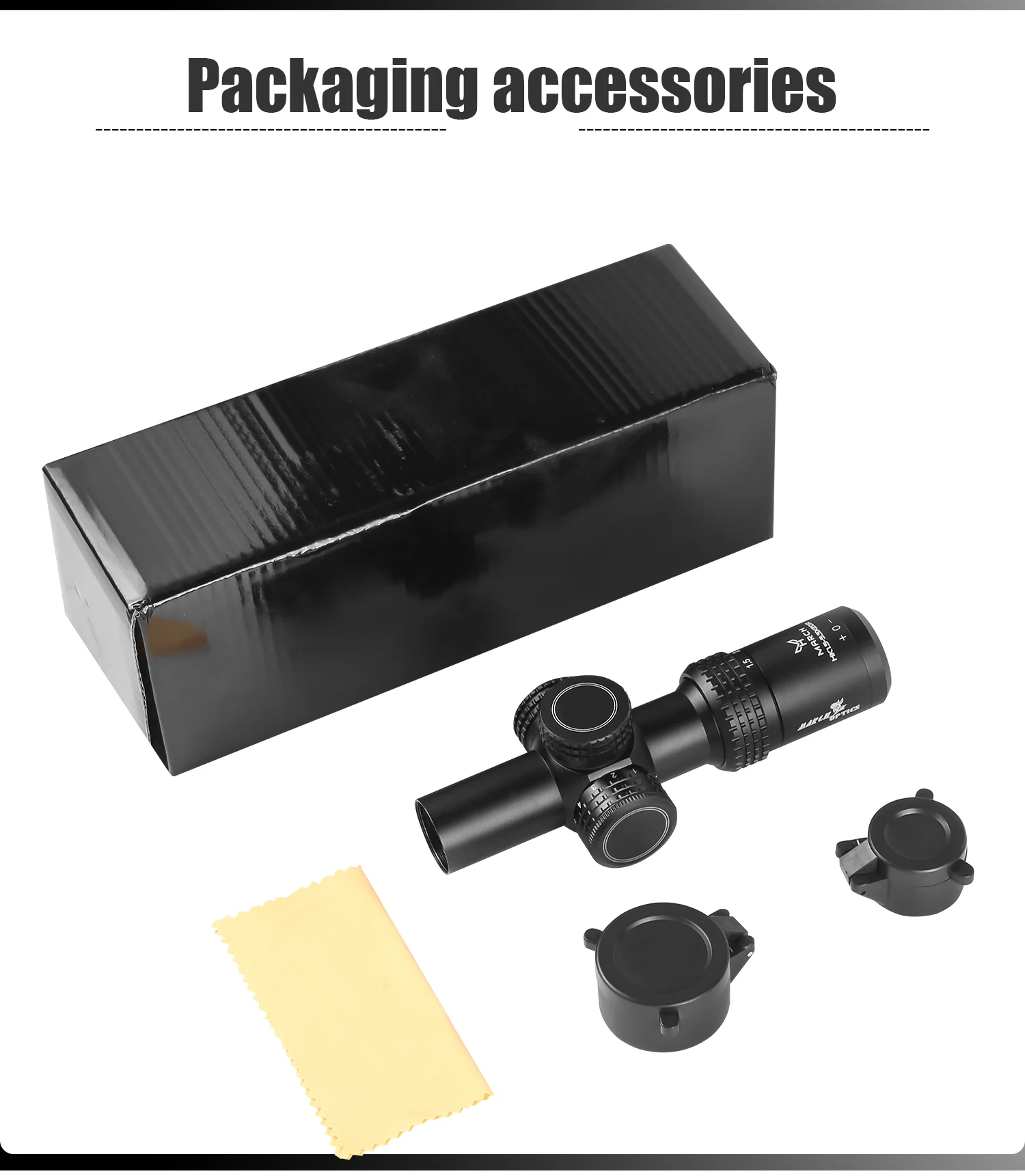 MARCH HK 1.5-5.5X20 IR Multi-Level Scope - Tactical Optical