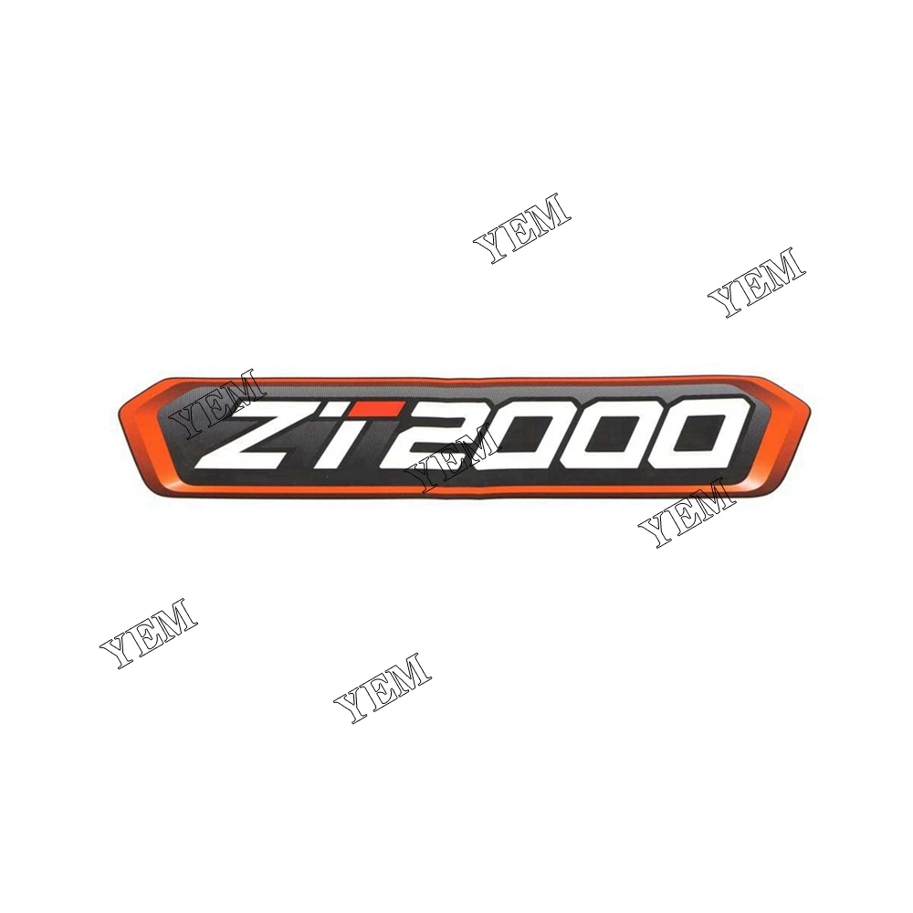 Part No. 4178886 ZT2000 Model Decal Fit for Bobcat