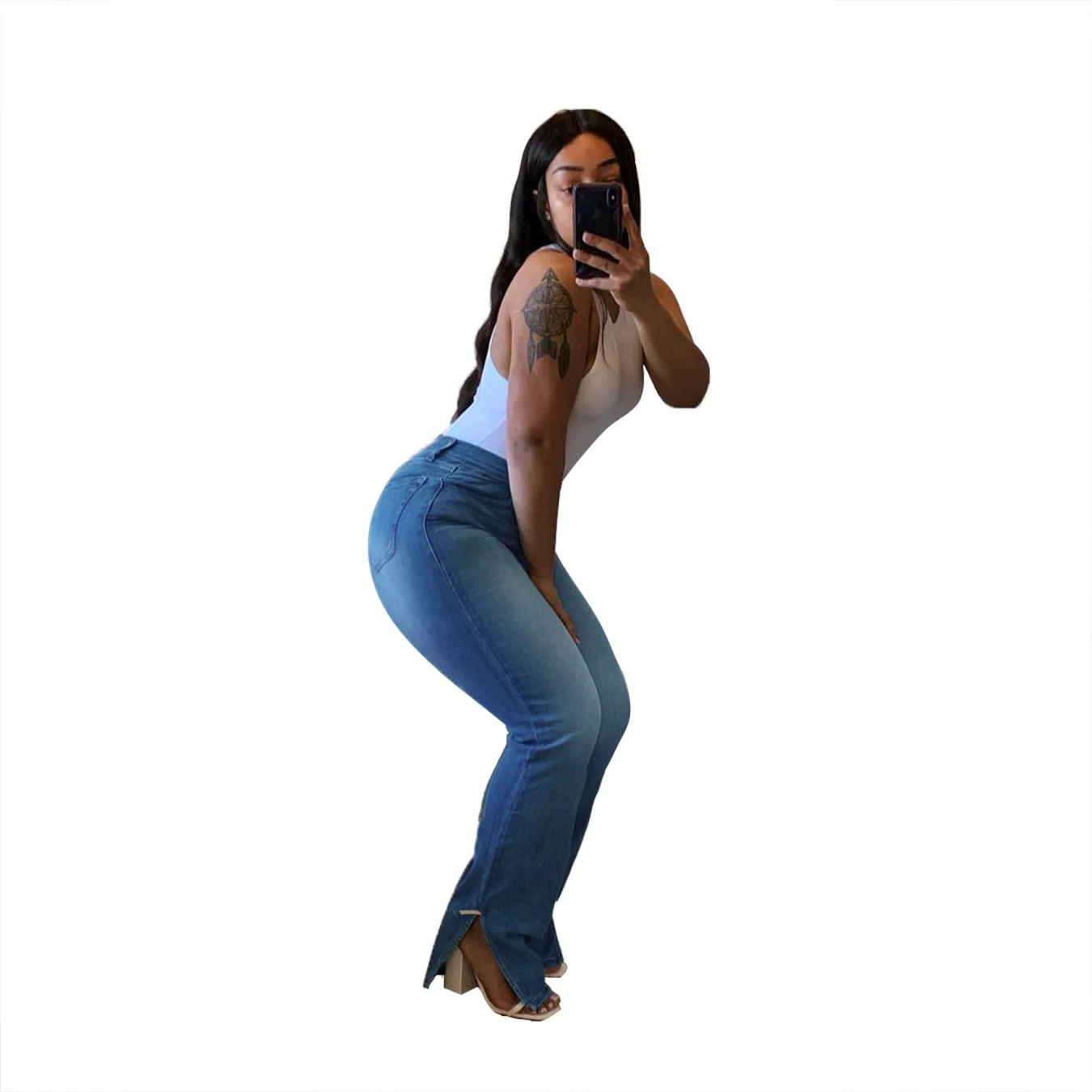 Jeans Denim Jeans Wanita 